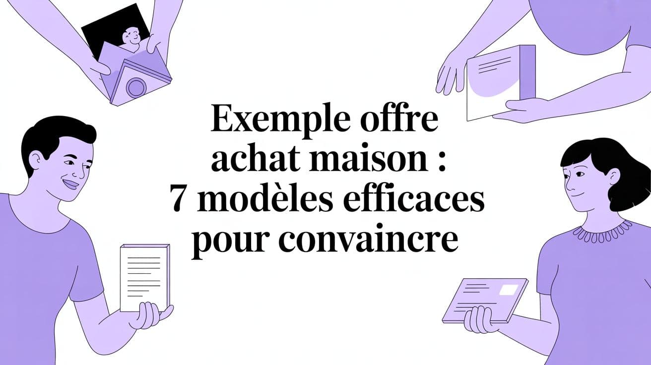 Clés de maison et contrat d'offre d'achat immobilier sur une table
