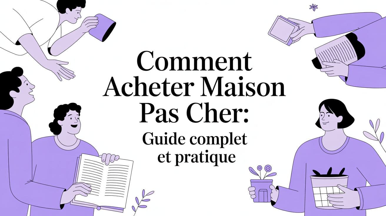 Comment acheter une maison pas cher