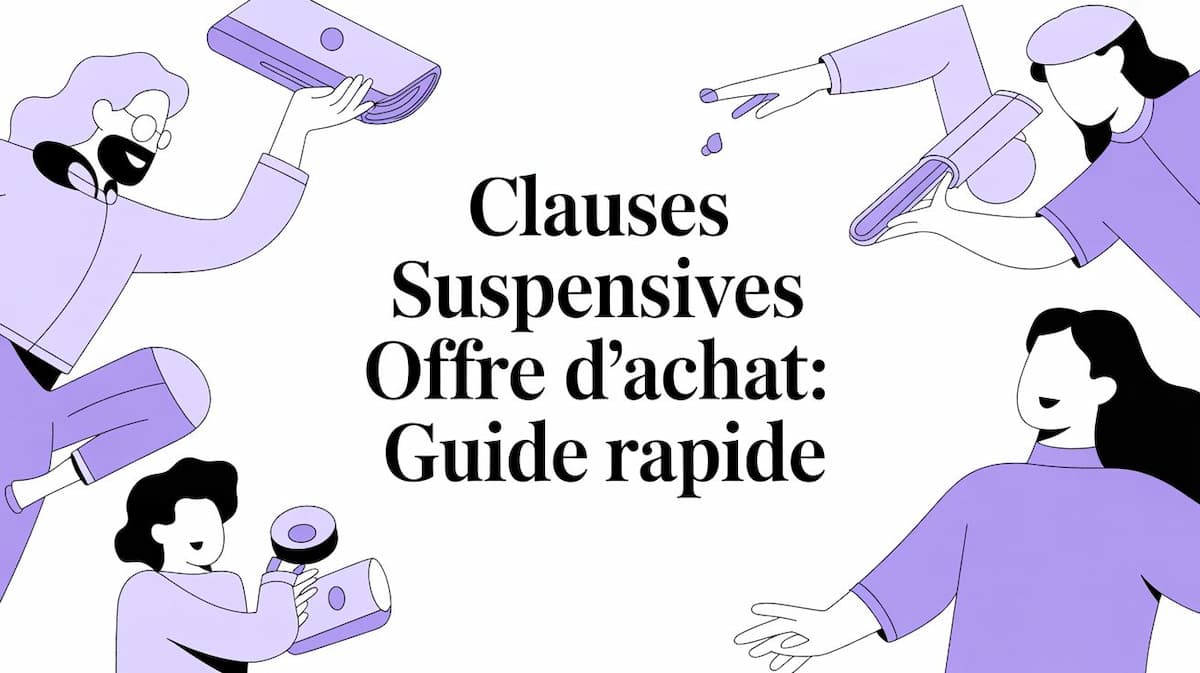 Mains protégeant une petite maison symbolisant les clauses suspensives d’une offre d’achat