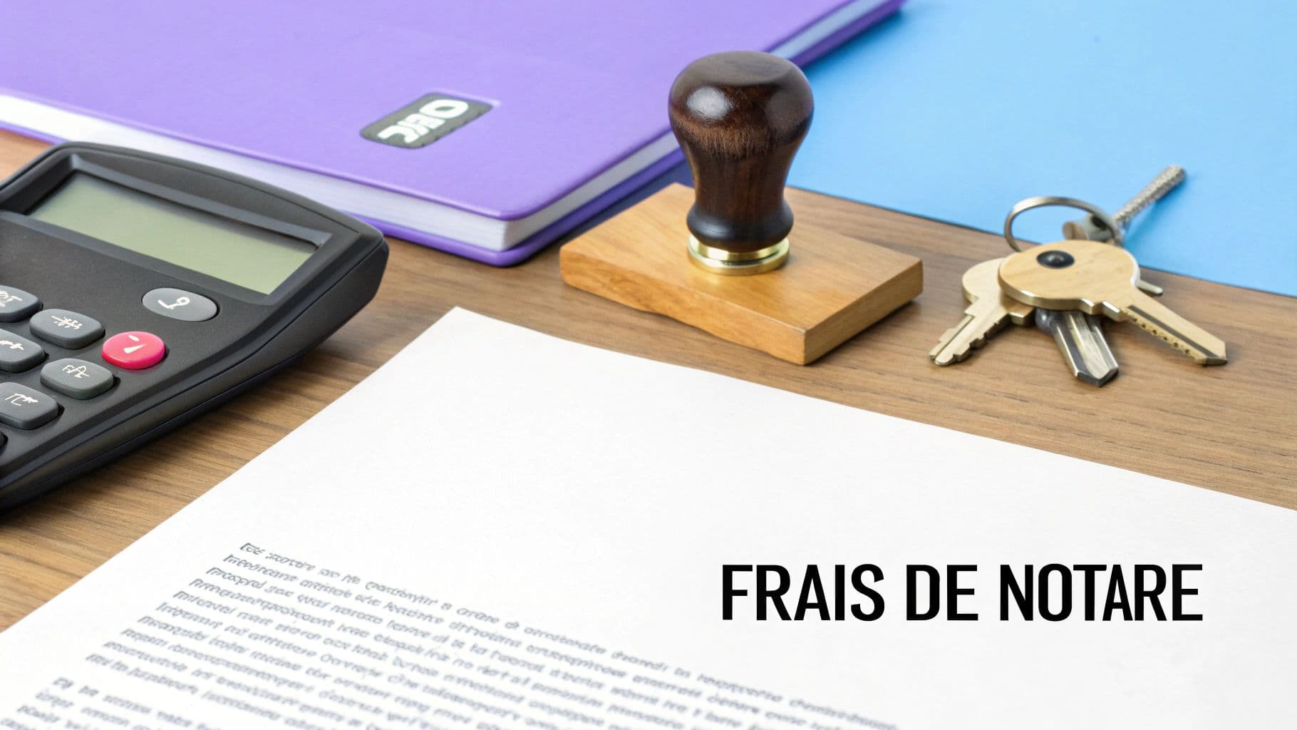 Frais de notaire PAP : Le guide complet 2025