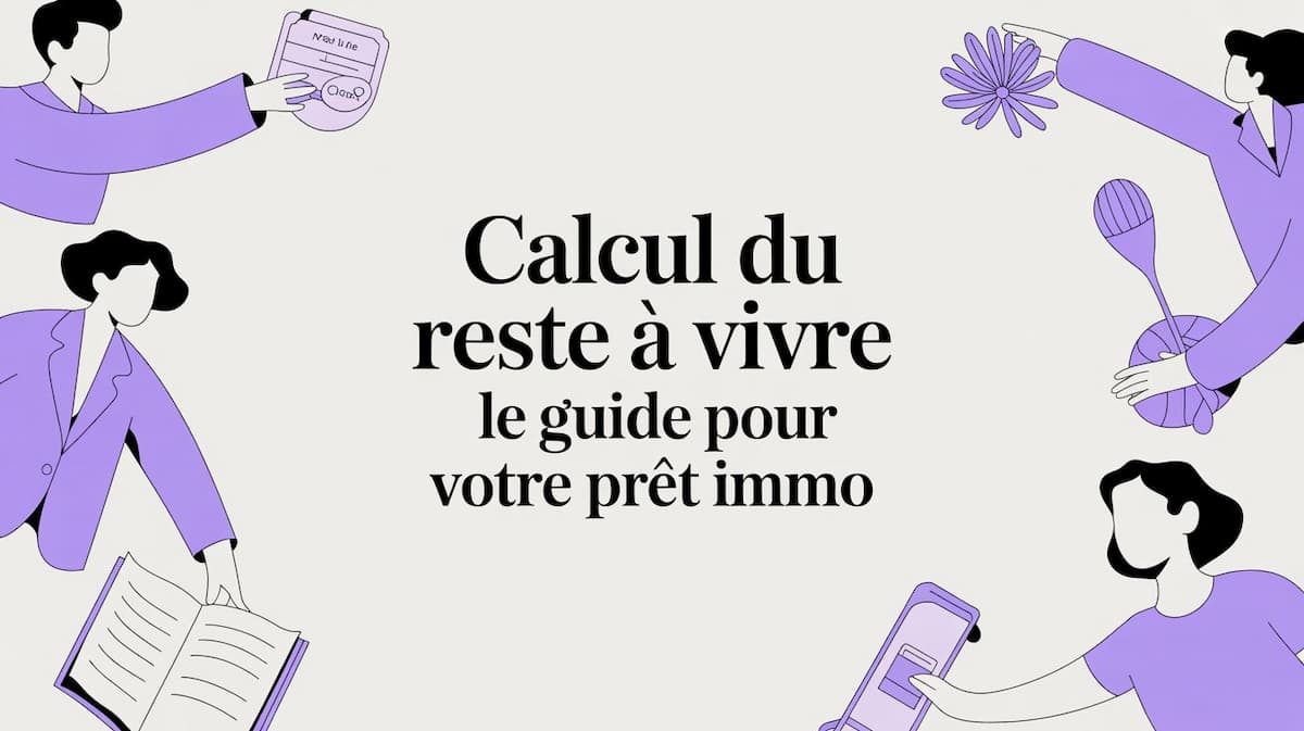 Calcul du reste à vivre pour un prêt immobilier