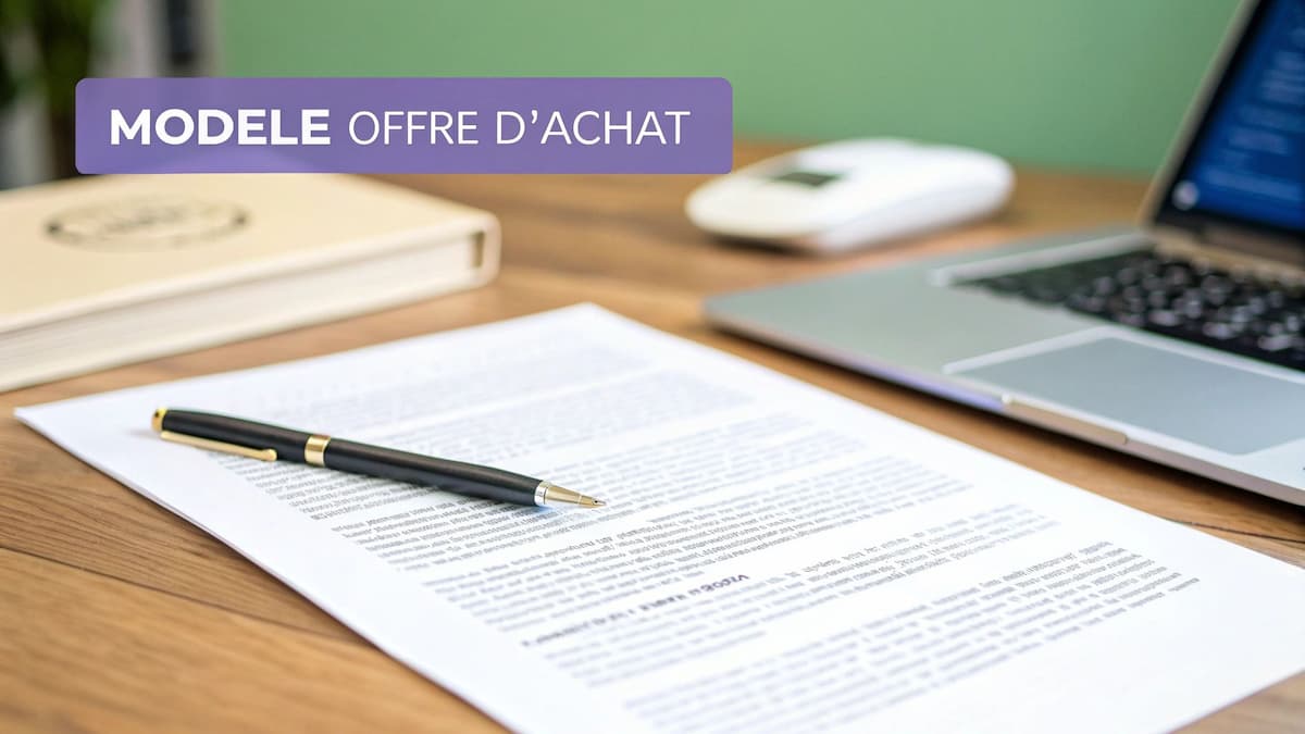 Modèle lettre offre d'achat maison : Le guide complet pour convaincre